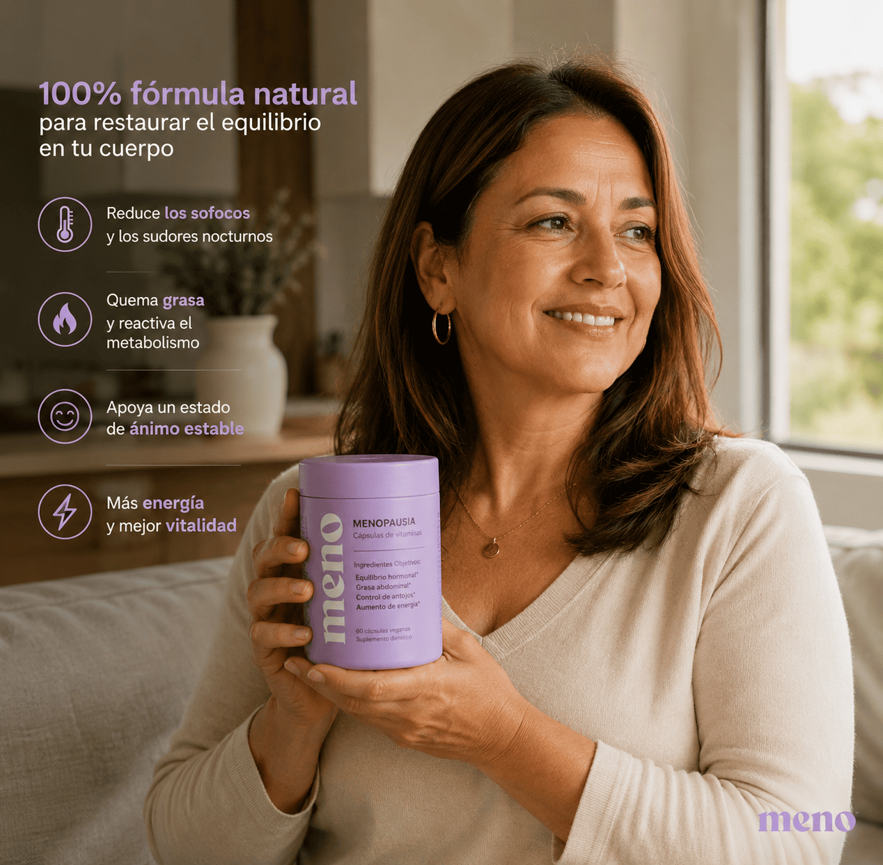 Meno | Bienestar y equilibrio durante la Menopausia